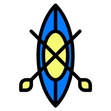 Tekne simgesi vektörü veya logo illüstrasyon biçimi 