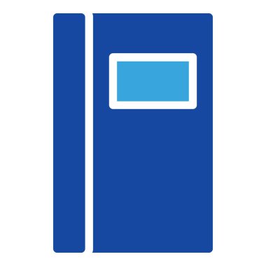 kitap simgesi ya da logo illüstrasyon şekli