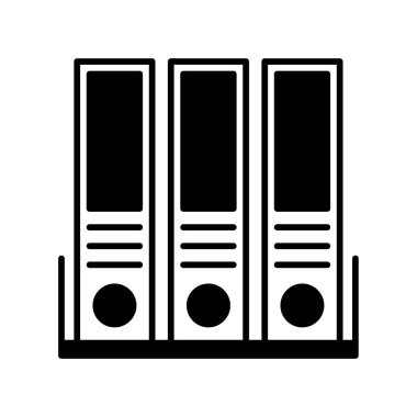 Dizin simgesi veya logo illüstrasyon ana hatları siyah biçimi