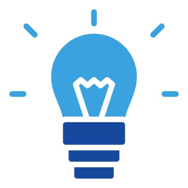 Lamba fikri simgesi ya da logo illüstrasyon şekli