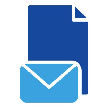 Zarf simgesi ya da logo illüstrasyon şekli