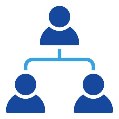 Takım çalışması simgesi ya da logo illüstrasyon şekli