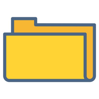 Dizin simgesi ya da logo illüstrasyonu renk biçimi