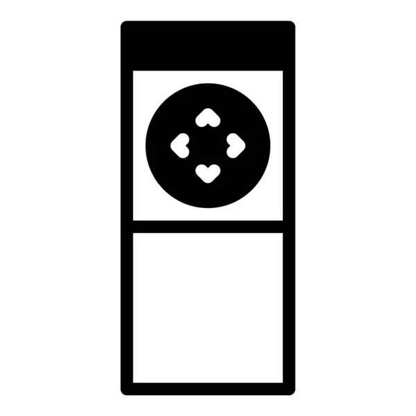 Pointer simgesi veya logo illüstrasyon ana hatları siyah biçimi