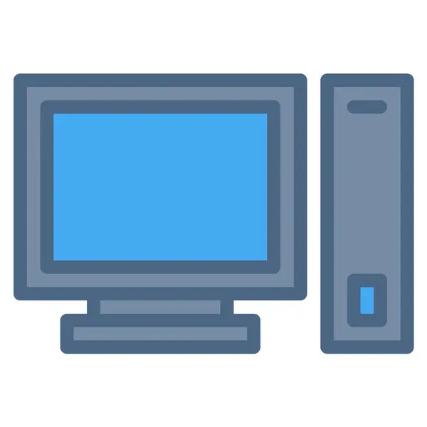 Bilgisayar simgesi ya da logo illüstrasyonu doldurulmuş renk biçimi