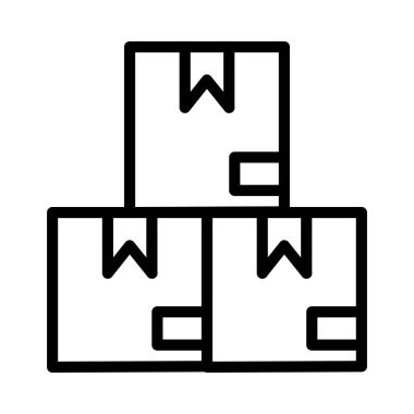 Hisse simgesi veya logo illüstrasyon ana hatları siyah stil