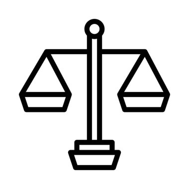 Simge veya logo illüstrasyon ana hatlarını siyah ölçekle