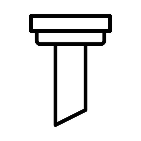 filtre simgesi veya logo illüstrasyon ana hatları siyah biçim