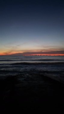 Denizde gün batımı