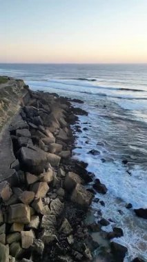 Güzel deniz manzarası. doğa arkaplanı