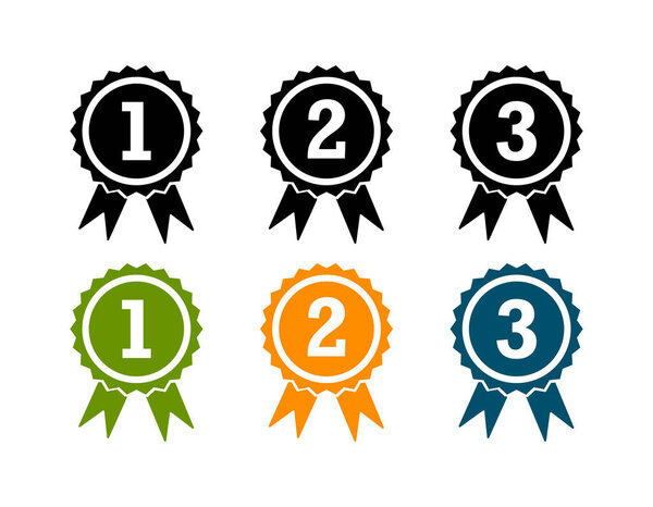  Certificate badge icon. Premium quality. Seal stamp. Achievement badge. Profile Verification. Quality mark. Vector check mark. Approval sign. Task done. Project completed.