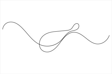 Kızarmış tavuk budu minimalist taslak biçimli beyaz arkaplan çizimi.