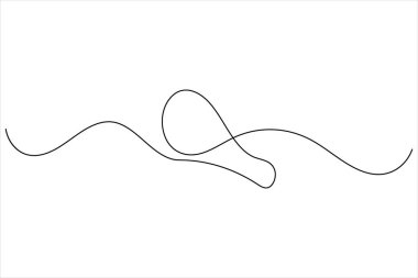 Kızarmış tavuk budu minimalist taslak biçimli beyaz arkaplan çizimi.