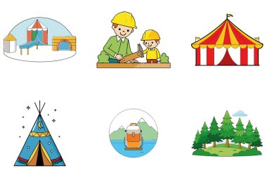 Umut Kampı. Dayanıklılık ve İnsanlık Toplama Simgeleri. Al, Image Set 'i oluşturdu. Clipart çizgi film deisgn simgeleri