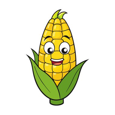 Taze mısır. Canjica 'da. Mısır gevreği. Pamonha. Mısır taneleri. Haziran festivali. Brezilya yemeği yapay zeka tarafından üretildi. Vektör simgesi