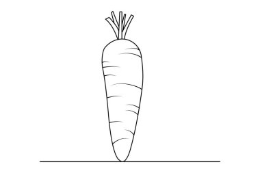 Beyaz arkaplan illüstrasyonuna izole edilmiş minimalist tarzda sürekli bir çizgi.