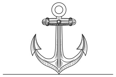 020 Gemi çapa aralıksız tek sıra sanat