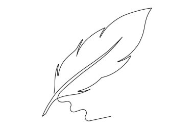 Kuş tüyü aralıksız çizim ve minimalist tasarım