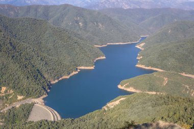 Parral, Maule Bölgesi, Şili - 25 Ocak 2025: Riscos de Bullileo bakış açısı.