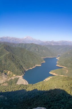 Parral, Maule Bölgesi, Şili - 25 Ocak 2025: Riscos de Bullileo bakış açısı.