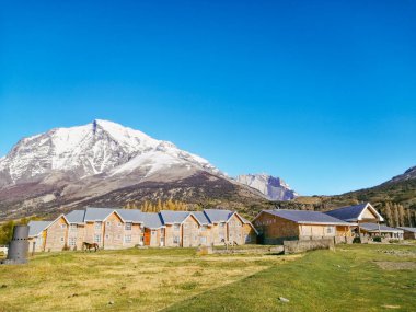 Hotel Las Torres Patagonya, Torres del Paine Ulusal Parkı, Şili. 7 Ekim 2023.
