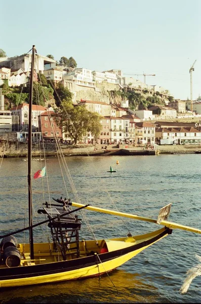 Portugal Ciudad Porto 35Mm Película Foto — Foto de Stock