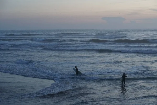 Peselancar Laut Perayaan Surfing Porugal Filaera Foz 2023 — Stok Foto