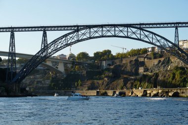 Portekiz 2023 douro nehri, Porto şehrinde. 