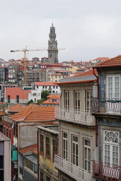 Porto Şehri Mimarisi Hakkında Görüş Portekiz 2023 — Stok fotoğraf