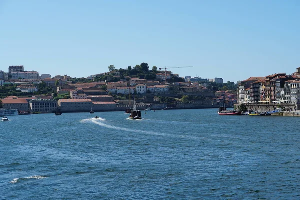 Португалія 2023 Порто Місто Річка Дору Стокове Зображення
