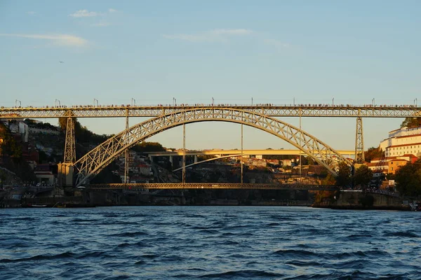 Португалія 2023 Річка Дуро Місті Порту Стокове Фото