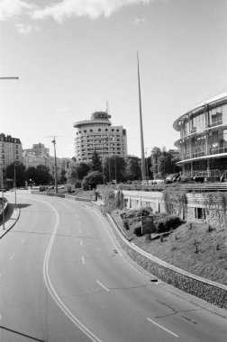Ukrayna, Kyiv 2025. Otel selamı.