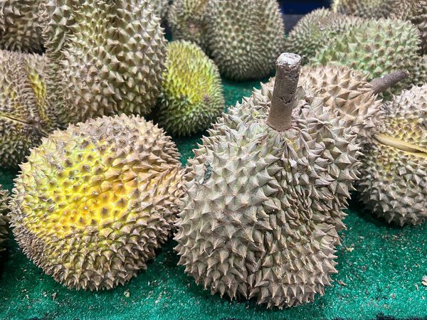 Дурийский монтонг происходит из Таиланда. Дуриан король фруктов с очень резким ароматом и сладким вкусом. Текстура плода мягкая