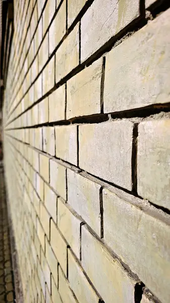 Romanya şehrinde tuğla duvar dokusu