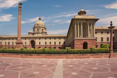 Hindistan Başkanı 'nın Rashtrapati Bhavan' daki ofisi.