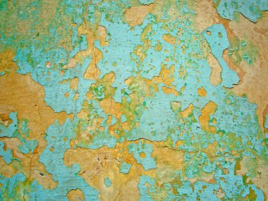 Eski duvarın arkasında bir taş deseni var.