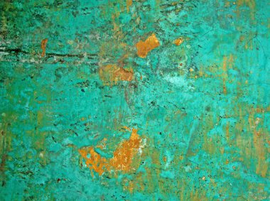 Eski duvarın arkasında bir taş deseni var.