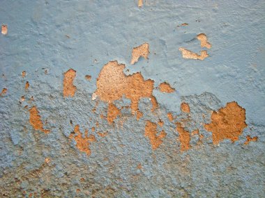 Eski duvarın arkasında bir taş deseni var.