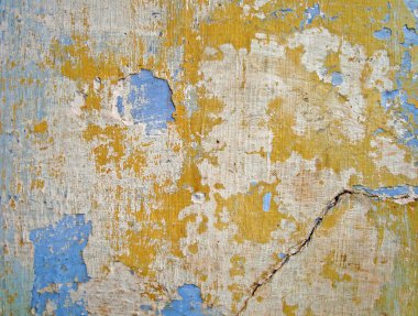 Eski duvarın arkasında bir taş deseni var.