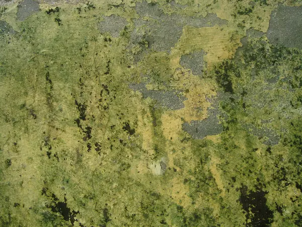 Eski duvarın arkasında bir taş deseni var.