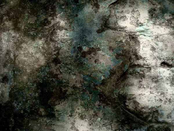 Eski duvarın arkasında bir taş deseni var.