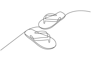 Yaz terlikleri bir çizgi çizmeye ve sandalet çevirmeye devam eder..