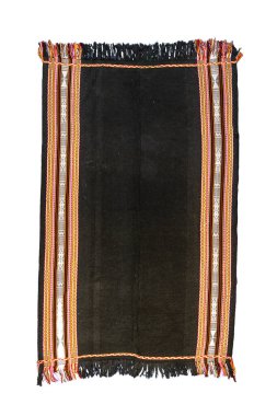 Alor geleneksel örgü kumaşı. Doğu Nusa Tenggara (NTT) - Endonezya