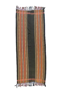 Alor geleneksel örgü kumaşı. Doğu Nusa Tenggara (NTT) - Endonezya