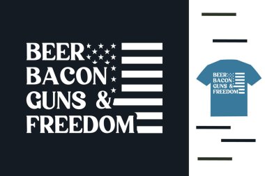 Amerikan vatandaşı gömleği tasarımı 