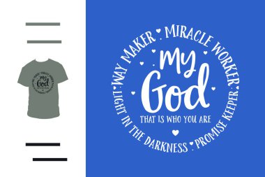 Tanrım, tişört tasarımı.