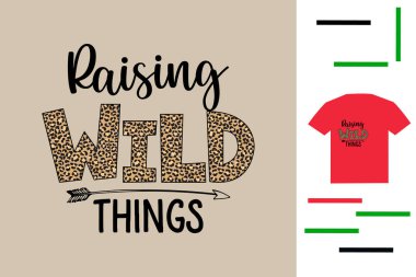 Gömlek tasarımı için vahşi şeyler yetiştirmek