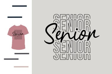 Tişört tasarımının son sınıf öğrencisi.