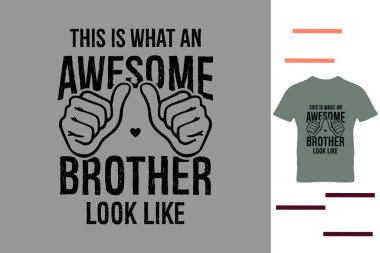  Harika bir tişört tasarımı. 