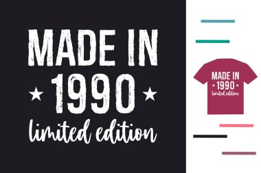 1990 'da yapılmış gömlek tasarımı